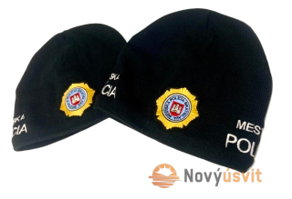 Čiapka Mestská Polícia Čierna