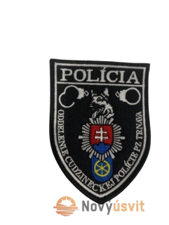 Výšivka Cudzinecká Polícia