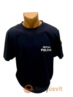 Pánske tričko Mestská polícia modré