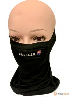 Nákrčník POLICIA - čierny