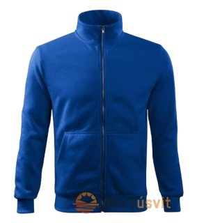 Pánska mikina na zips ADVENTURE Kráľovská - modrá