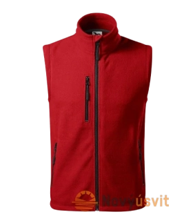 Unisex Fleece vesta bez rukávov EXIT Červená