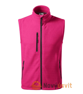 Unisex Fleece vesta bez rukávov EXIT Ružová