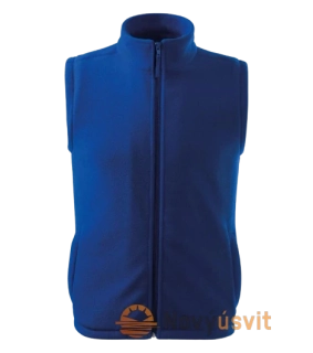 Unisex Fleece vesta bez rukávov NEXT Kráľovská - modrá