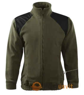 Pánska fleece bunda HI-Q Olivová