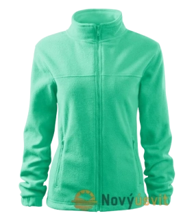 Dámska fleece Mikina JACKET Tyrkysová