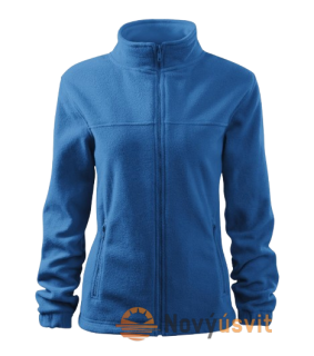 Dámska fleece Mikina JACKET Modrá