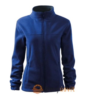 Dámska fleece Mikina JACKET Kráľovská - modrá