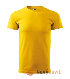 Pánske tričko BASIC Žltá