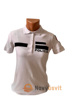 Dámska polokošeľa biela