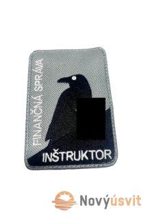 Výšivka Finančná správa - inštruktor