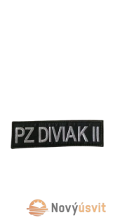 Výšivka PZ Diviak II 11,5cm x 3cm