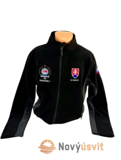Flisová bunda IPA unisex čierna