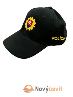 Šiltovka Polícia čierna