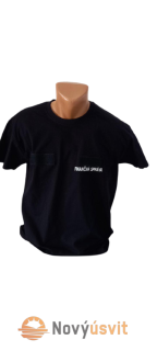 Pánske tričko čierne FS