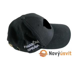 Šiltovka Finančná správa čierna